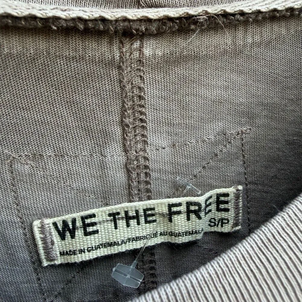 Free people We The Free Perfect Oversized long sleeve Tee mocha S NEW